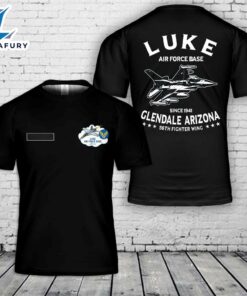 Custom Name Arizona Luke Air Force Base T-Shirt 3D