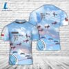 Custom Name Chilean Air Force Escuadrilla de Alta Acrobacia Halcones (Hawks High Aerobatics Squad) Aerobatic flight display team T-Shirt 3D 4th Of July 3 Custom Name Chilean Air Force Escuadrilla de Alta Acrobacia Halcones (Hawks High Aerobatics Squad) Aerobatic flight display team T-Shirt 3D