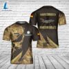 Custom Name German Air Force Luftwaffe Panavia Tornado ECR Tiger Scheme 3D T-shirt