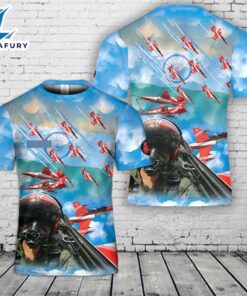 Custom Name Indian Air Force Surya Kiran aerobatics demonstration team T-Shirt 3D