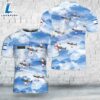 Custom Name Israel Air Force IAF Aerobatic Team Aerobatic Display T-Shirt 3D