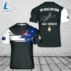 Custom Name Royal Australian Air Force General Dynamics F-111c Aardvark No. 6 Squadron 3D T-shirt