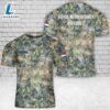 Custom Name Royal Netherlands Air Force DFP Camo T-Shirt 3D 4th Of July 2 Custom Name Royal Netherlands Air Force DFP Camo T-Shirt 3D