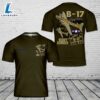 Custom Name US Air Force B-17 Flying Fortress Heavy Bomber Aircraft T-Shirt 3D 4th Of July 2 Custom Name US Air Force B-17 Flying Fortress Heavy Bomber Aircraft T-Shirt 3D