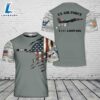 Custom Name US Air Force F-111 Aardvark 3D T-Shirt 1 4th Of July 2 Custom Name US Air Force F-111 Aardvark 3D T-Shirt 1