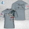 Custom Name US Air Force F-16 Fighting Falcon T-Shirt 3D 4th Of July 3 Custom Name US Air Force F-16 Fighting Falcon T-Shirt 3D