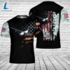 Custom Name US Air Force Hanoi Taxi (Lockheed C-141 Starlifter) 3D T-shirt