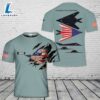 Custom Name US Air Force Lockheed F-117A Nighthawk T-Shirt 3D 4th Of July 2 Custom Name US Air Force Lockheed F-117A Nighthawk T-Shirt 3D