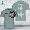 Custom Name US Air Force Martin B-57b Canberra T-Shirt 3D 4th Of July 2 Custom Name US Air Force Martin B-57b Canberra T-Shirt 3D