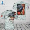 Custom Name US Air Force McDonnell Douglas F-15 Eagle 3D T-shirt