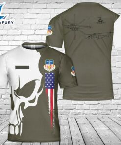 Custom Name US Air Force MH-53J Pave Low 3D T-Shirt