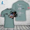 Custom Name US Air Force Northrop F-5 Tiger II early series T-Shirt 3D