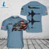 Custom Name US Air Force Northrop T-38 Talon Holloman AFB T-Shirt 3D