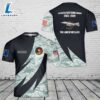 Custom Name US Air Force Oregon Air National Guard, 114th Tactical Fighter Training Squadron F-4C Phantom II T-Shirt 3D