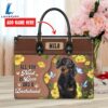 Dachshund Dog All You Need Is Love And A Leather Handbag