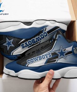 Dallas Cowboys Air Jordan 13 Sneakers, Gift For Men And Women