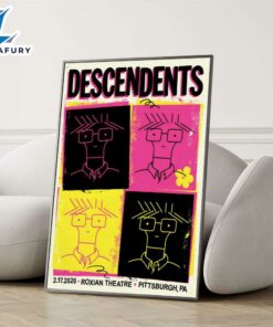 Descendents Event Pittsburgh PA On Feb 17 2026 Poster
