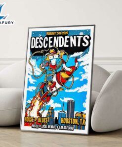 Descendents Houston TX 2026 Poster