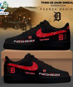 Detroit Tigers x Fuerza Regida – This Is Our Dream Stadium Tour 2026 AF1 Sneaker