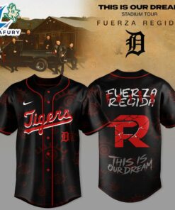 Detroit Tigers x Fuerza Regida – This Is Our Dream Stadium Tour 2026 Jersey Collection