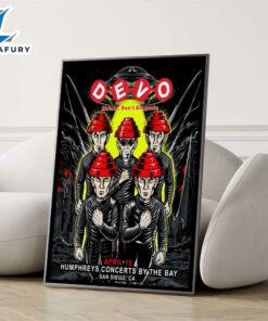 Devo In San Diego CA On Apr 15 2026 Poster