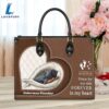 Doberman Pinscher Forever In My Heart Leather Bag