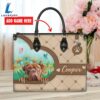 Dogues de Bordeaux Dog Duccy Dog Lover Leather Handbag
