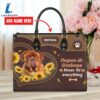 Dogues de Bordeaux Dog Kisses Fix Everything Leather Handbag