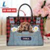 English Cocker Spaniel Dog This Human Belongs To Leather Handbag Love Your Pet 2 English Cocker Spaniel Dog This Human Belongs To Leather Handbag