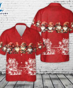 Firefighter Gnome Firefighter Fire Truck 4th of July