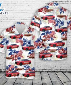 Firehouse Subs, 4th Of July Hawaiian Shirt