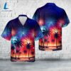 Fireworks Palm Trees 4th of July 2 Hawaiian Shirt