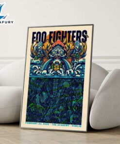 Foo Fighters Event Dublin Ireland Feb 23 2026 Poster