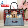 Golden Retriever Dog This Human Belongs To Leather Handbag Love Your Pet 2 Golden Retriever Dog This Human Belongs To Leather Handbag