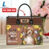 Havanese Dog All You Need Is Love And A Leather Handbag