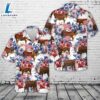 Hereford Calf, 4th Of July Hawaiian Shirt