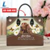 Irish Setter Dog Are Not Our Whole Life But They Make Our Lives Whole Leather Handbag