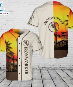 Ironworker Sunset Baseball Jersey