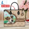 Jack Russell Terrier Dog Duccy Dog Lover Leather Handbag Love Your Pet 2 Jack Russell Terrier Dog Duccy Dog Lover Leather Handbag
