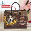 Jack Russell Terrier Dog Kisses Fix Everything Leather Handbag Love Your Pet 2 Jack Russell Terrier Dog Kisses Fix Everything Leather Handbag