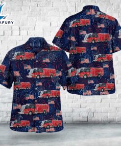 Joplin, Missouri, Joplin Fire Department, 4th Of July Hawaiian Shirt