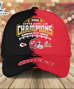 Kansas City Chiefs 2025 Super Bowl LIX Champions Baseball Cap