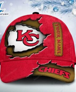 Kansas City Chiefs Battle Worn Grid Baseball Cap