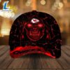 Kansas City Chiefs Inferno Reaper Cracked Skull Baseball Cap