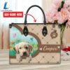 Labrador Retriever Dog Duccy Dog Lover Leather Handbag Love Your Pet 2 Labrador Retriever Dog Duccy Dog Lover Leather Handbag