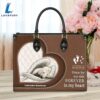 Labrador Retriever In My Heart Leather Bag
