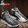 Las Vegas Raiders Custom Name Air Jordan 13 Sneakers