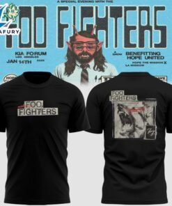 Limited Edition Foo Fighters 2026 Tour LA Merch TShirt