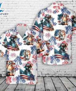 Lineman 4th Of July Hawaiian Shirt