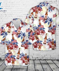Lone Star Brewing, 4th Of July Hawaiian Shirt